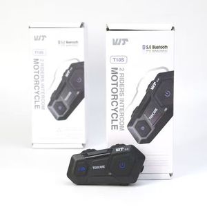 אוזניות קסדה לאופנוע TOUCARE <span class=keywords><strong>Bluetooth</strong></span> 5.0, אינטרקום ל-2 רוכבים, טווח 1200 מטר, עם ביטול רעשים אקטיבי - Product Image 5
