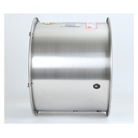 Ventilateur d'extraction industriel à grande vitesse Extracteur de conduit en ligne à flux axial en acier inoxydable Ventilation électrique robuste OEM/ODM