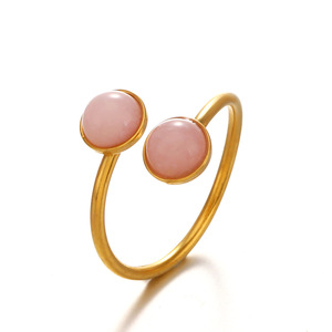 Anillo Redondo Geométrico Simple de Acero Inoxidable, Diseño Moderno Europeo y Americano, Anillo de Titanio de Moda al por Mayor - Product Image 5