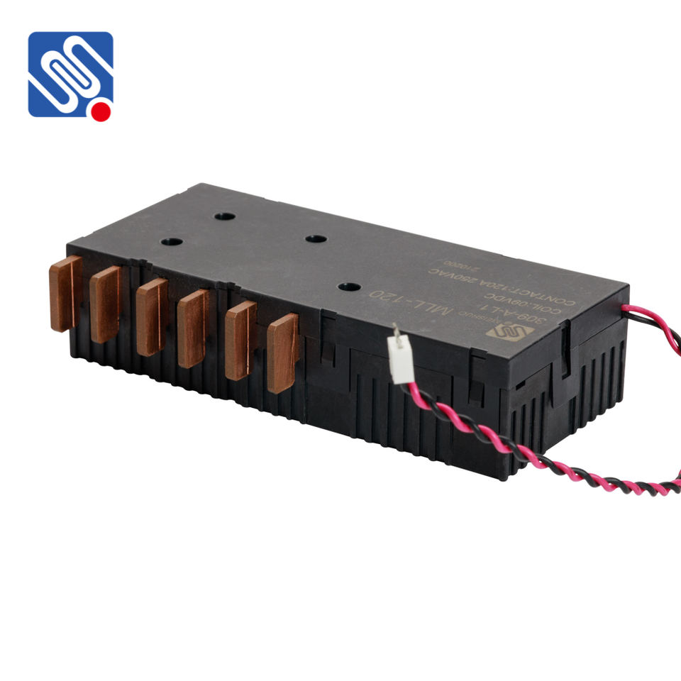 For Meishuo MLL-120-309-A-L1 Miniature Latching Relay 120A Single Coil 9VDC High Power Contact Load 1A for Electronics Meter