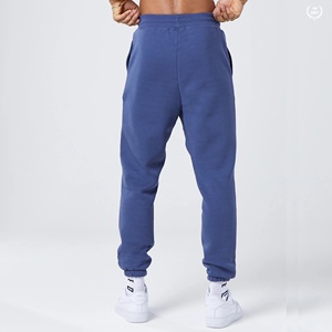 กางเกงจ็อกเกอร์ผ้ายืดหยุ่นทรงโอเวอร์ไซส์สำหรับผู้ชายกางเกงกีฬาลำลองทรงตรงเรียบ - Product Image 4