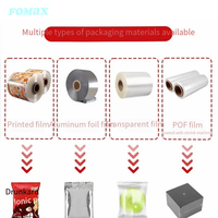 Machine d'emballage Langtai pour sachets de biscuits, bonbons, snacks et mini-glaces, avec imprimante de date intégrée