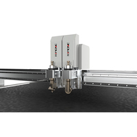 Nouveau design imprimé cadeau d'expédition carton ondulé boîte postale numérique CNC traceur de découpe Machine de découpe
