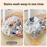 Couvre-aliments élastique réutilisable pour la restauration à emporter, couvercle anti-poussière et isotherme pour pique-nique à domicile et buffet