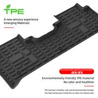 Ensemble complet de revêtements de sol 3D en TPE imperméable et antidérapant, anti-poussière et facile à nettoyer, pour Jetour G700 2025 6 sièges, garantie de 6 ans