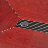 Table de conférence moderne pliable en bois XTHYZ-057 Xitian, mobilier de bureau avec couleurs et dimensions personnalisables