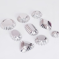 Moule à pâtisserie DIY en fer blanc, rond/ovale, pour tarte aux œufs, tarte portugaise, pudding, gelée, ensemble d'outils pour desserts et gâteaux