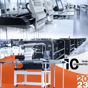 10 anni di garanzia dei motori HOLiAUMA Factory macchina da cucire di grandi dimensioni macchine da ricamo 1 testa monogramma macchina da ricamo
