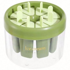 Molde de plástico para helados, bandeja para hacer paletas de helado DIY, herramientas caseras para hacer cubitos de hielo, suministros para fiestas de verano - Product Image 2