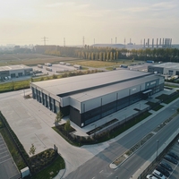 Atelier de fabrication de pièces automobiles, structure construite avec des kits en acier pour une assemblage de précision et une efficacité de la ligne de production
