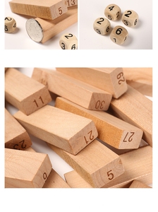 Apprendimento migliorato e gioco creativo con i bambini digitali in legno stratificato mattoncini giocattolo educativo - Product Image 5