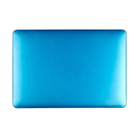 Étui de protection pour ordinateur portable en caoutchouc rigide de style peinture métallisée brillante de luxe pour macbook, étui personnalisé avec logo imprimé pour Macbook Pro 13
