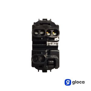 Interrupteur mural axial Gloca 1P 16A 220V IP20 en plastique, 1 voie, installation facile, compatible avec la série Living - Product Image 3