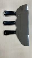 Spatule à mastic et grattoir DIY de 1 à 12 pouces avec support OEM et ODM personnalisé, outils de pose de ruban adhésif pour cloisons sèches, outils de quincaillerie, outils de plâtrage