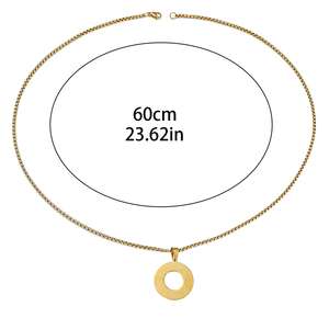 Collares de Joyería Fina de Acero Inoxidable con Versículo Religioso Islámico Árabe Musulmán de Alá para Hombres y Mujeres del Corán - Product Image 6