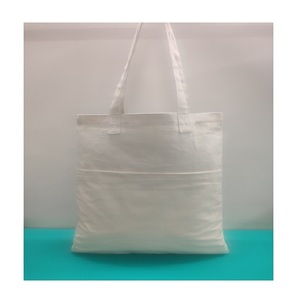 Bolsa de lona negra personalizada con paquete Sona de lujo con logotipo personalizado para uso diario y compras en la playa - Product Image 1