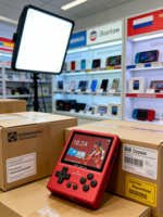 Consola de Juegos Portátil GPD PIXEL2, Totalmente Metálica, Estilo PS1 y FC, Diseño Cyber Walnut, Mini Consola de Juegos de Código Abierto, Comunicación Wi-Fi, Quad-core, 256GB de Juegos