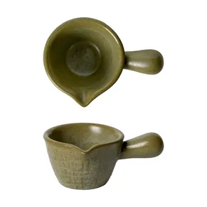 Ciotola <span class=keywords><strong>per</strong></span> Salse in Porcellana Classica con Design Creativo a Olecrano, Manico Singolo, Resistente, <span class=keywords><strong>per</strong></span> Uso Domestico e Alberghiero - Product Image 5