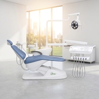 Fauteuils dentaires ergonomiques mobiles modernes de luxe, prix d'usine, équipement dentaire de luxe