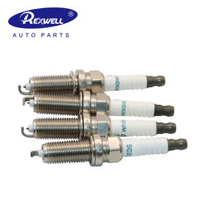 Bougie d'allumage universelle d'origine japonaise double Iridium Platinum 90919-01275 SC20HR11 pour voiture Toyota Nissan Mazda Subaru Lexus Infiniti - Product Image 2