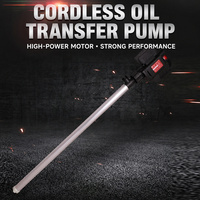 Pompe de vidange d'huile chaude sans fil 21V résistante à la chaleur, basse pression, OEM, 1 batterie, 1 chargeur, moteur 320W pour transfert d'essence/diesel