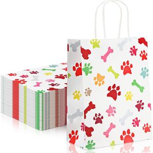 Bolsas de Papel Kraft Biodegradables Personalizadas para Empacar Juguetes, Regalos, Artículos para Niños, Venta en Festivales, Uso Diario - Product Image 1