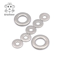All Sizes Large Flat Washer A2 A4 SS304 SS316 Stainless Steel Din 9021 with Plain Finish