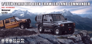 รถบังคับวิทยุ RGT EX86160 1/10 4WD รุ่น Metal Rock Crawler คุณภาพคุ้มราคา พร้อมระยะควบคุมไกล 200 เมตร ระดับมืออาชีพ - Product Image 3