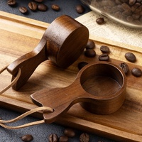 Cuillère à café en bois de noyer écologique pour mesurer et doser le thé, le sucre et le café