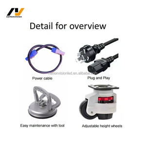 Écran de cabine <span class=keywords><strong>DJ</strong></span> LED portable personnalisé, mur vidéo incurvé pour événements en boîte de nuit en intérieur - Product Image 5