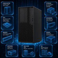 Servidor en Torre ST50 V3 Xeon DDR5 PCIe 5.0 para Pequeñas Empresas, Aplicaciones de Oficina e Infraestructura Informática, Probado