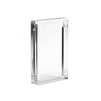 Étui magnétique en acrylique pour carte gradée PSA avec couvercle magnétique, protection UV, étui de présentation