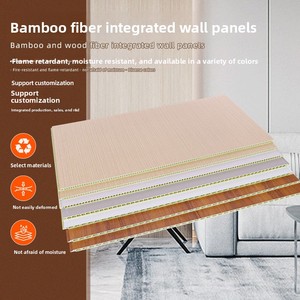 Panel de Pared de PVC Moderno, Impermeable, para Uso Comercial, Placa de Ingeniería, Unión sin Costuras, Panel Integrado, Venta al Por Mayor de Fábrica - Product Image 5