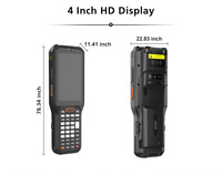 Terminal de Recopilación de Datos Urovo PDA RT40, Escáner de Código de Barras, 4G, NFC, GPS, PDA Portátil, Android 10, PDA Industrial Resistente