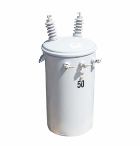 Transformador de Poste JIKAI 10kV 10KVA Monofásico Tipo CSP Modelo S11 con Bobinado de Cobre/Aluminio Baja Pérdida ISO 50/60Hz Distribución - Product Image 1