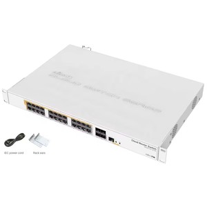 สวิตช์เครือข่าย Mikrotik CRS328-24P-4S+RM รุ่นใหม่ ของแท้ 24 พอร์ต Poe Gigabit พร้อมระบบจัดการการกำหนดเส้นทาง CRS328-24P-4S+RM - Product Image 3