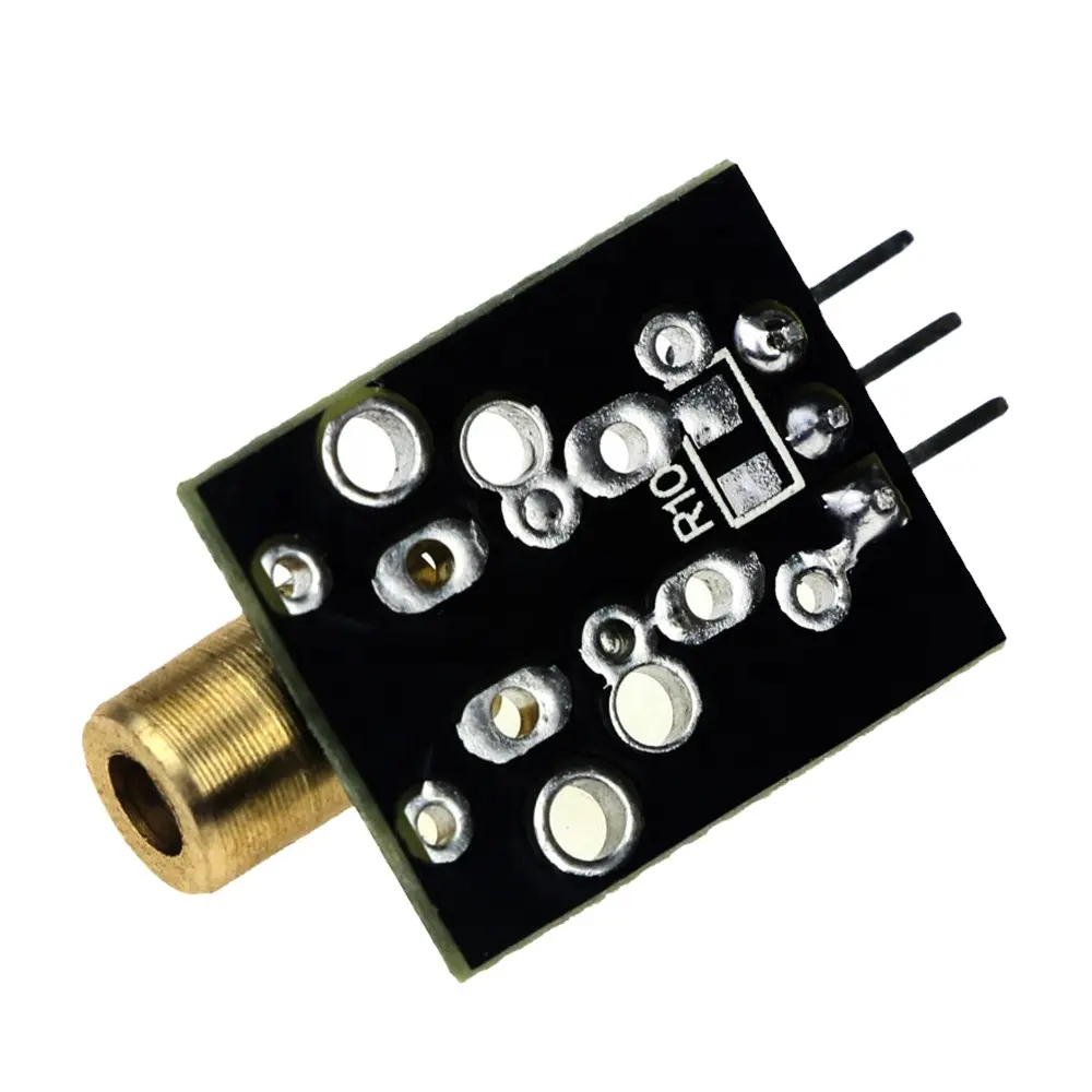 3 Pins KY-008 650nm Red Laser Transmitter Dot Diode Copper Head Module