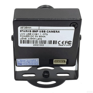 Caméra USB ATM couleur 4K 8.0MP 1/3.2 ''CMOS 3264*2448 avec obturateur roulant 15fps 36*36mm avec objectif de carte 2.8mm - Product Image 4
