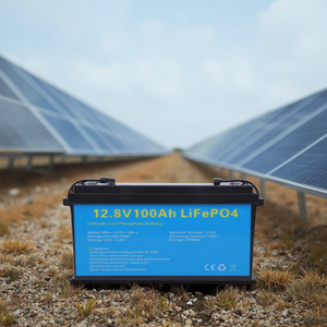 Batería Inteligente LiFePO4 de 12V 100Ah, Batería de Ciclo Profundo de Fosfato de Hierro y Litio de 12.8V con Monitoreo Bluetooth BMS para Sistemas Solares, RV y Camping - Product Image 4