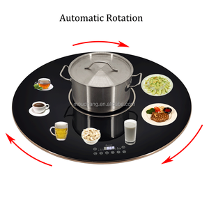 Vòng 360 Độ Xoay Kích Thước 810Mm Chuyên Nghiệp Tấm Nóng Thực Phẩm Ấm Trạm Nóng Lên Kệ - Product Image 3