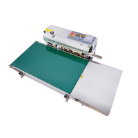 Horizontale automatique Continue Plastic Bag Bande D'étanchéité Scellant Machine FR900