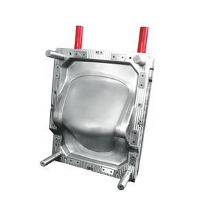 Chất Lượng Cao Thiết Kế Đẹp Giá Rẻ Văn Phòng Hộ Gia Đình Nhựa Không Tay Vịn Ghế Tiêm Khuôn Với Trở Lại Ghế Khuôn - Product Image 3