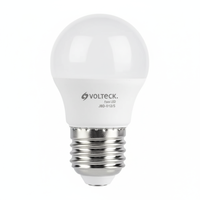 LOT DE 10 Projecteurs LED 5W E27 3000K Blanc Chaud 270 lm IRC 80 Durée de vie 50 000 heures Plastique Alimentation CA Garantie 2 ans