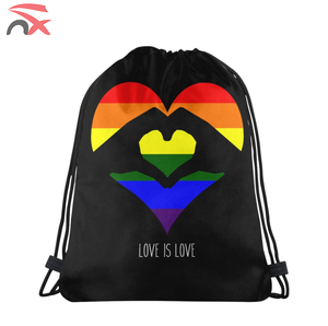Prix Abordable – Bandeau Sportif LGBT Arc-en-ciel Imprimé Simple Face avec Cordon, Idéal pour les Parades en Extérieur, Pratique et Facile à Transporter - Product Image 5