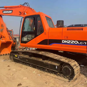 Excavadora Hidráulica Doosan DX220 DX200 de 22 Toneladas de Segunda Mano, Original de Corea - Product Image 1