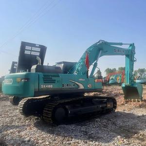 Excavatrice d'occasion Kobelco SK480 haute performance, engin de terrassement d'occasion 48 tonnes, excavatrice d'occasion pour l'exploitation minière à prix réduit - Product Image 1