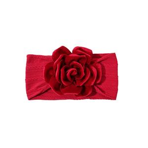 Handgemaakte roosbloem design haaraccessoires elastische zachte nylon hoofdband bruiloft hoofdband baby haar hoofdband - Product Image 6