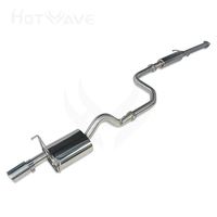 Vente directe d'usine catback SS haute performance pour Acura INTEGRA 94-01 RS,LS(2 portes) catback d'échappement automatique