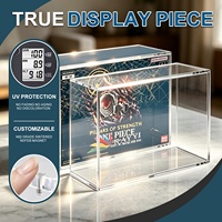 Boîtier de protection moderne en acrylique pour One Piece Booster Box, transparent, anti-UV, anti-poussière, pré-assemblé pour TCG ETB UPC SPC