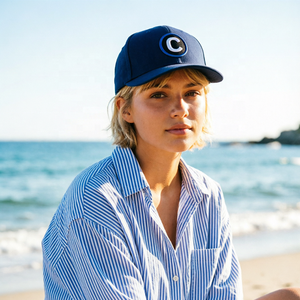 หมวกแก๊ปเบสบอล 6 แผง ปรับขนาดได้ สำหรับผู้ใหญ่ แบบ Snapback ปักลาย 3 มิติ ป้ายปัก ขอบแบน ผ้าโพลีเอสเตอร์-รับผลิตตามสั่งจำนวนมากแบบ OEM - Product Image 2